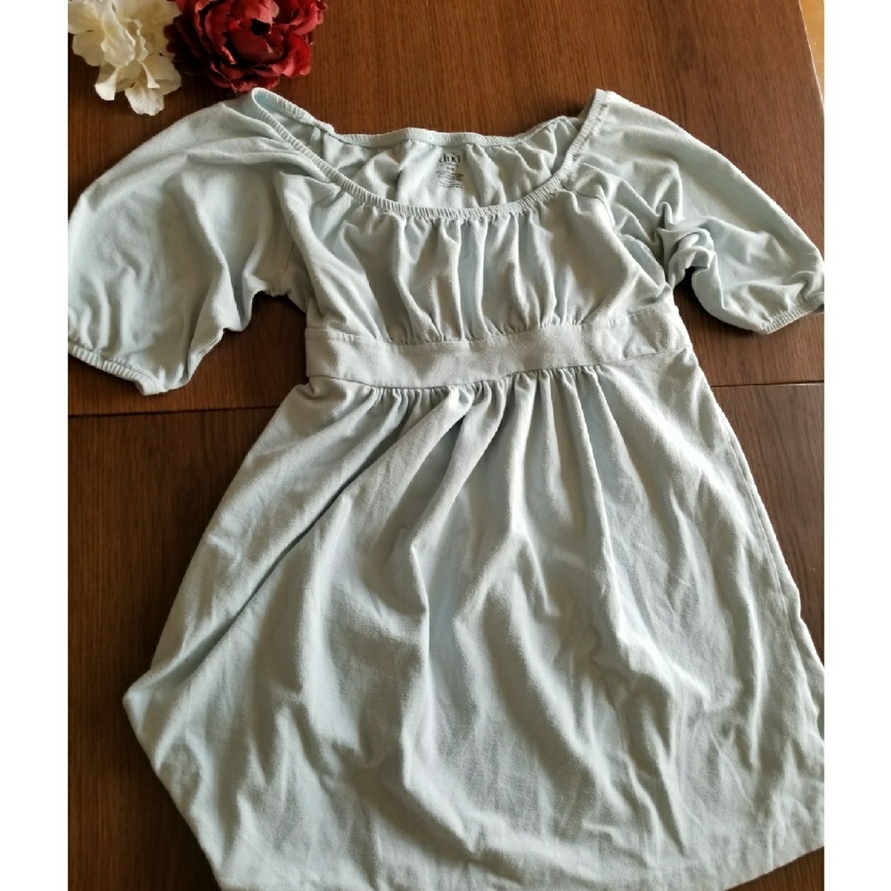 Light blue maternity top |Duo maternity